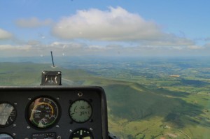 Snowdonia from the air