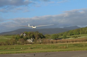 The Janus landing at Llanbedr