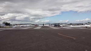 The competition grid at Cosford inter services